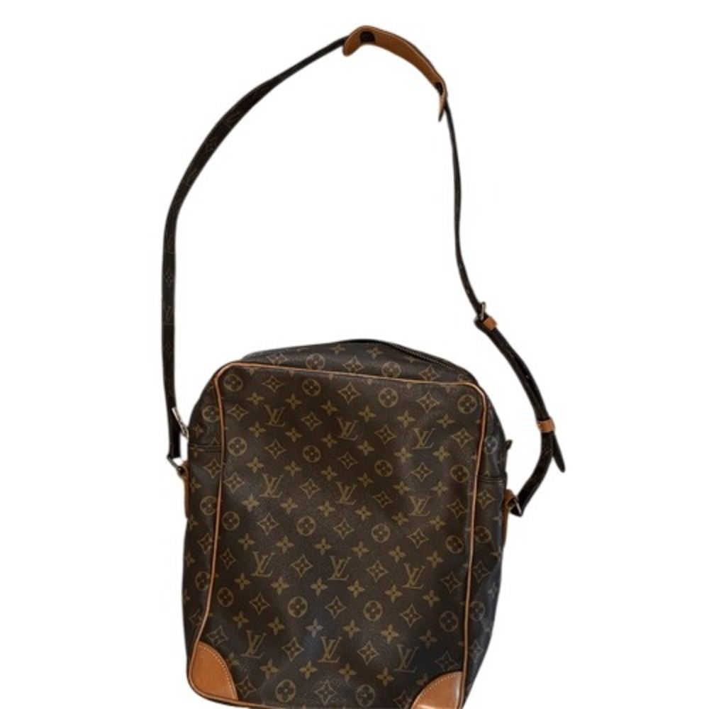 Louis Vuitton Vintage Monogram Canvas Danube‎ Large Crossbody Handbag w/COA - Picture 7 of 16